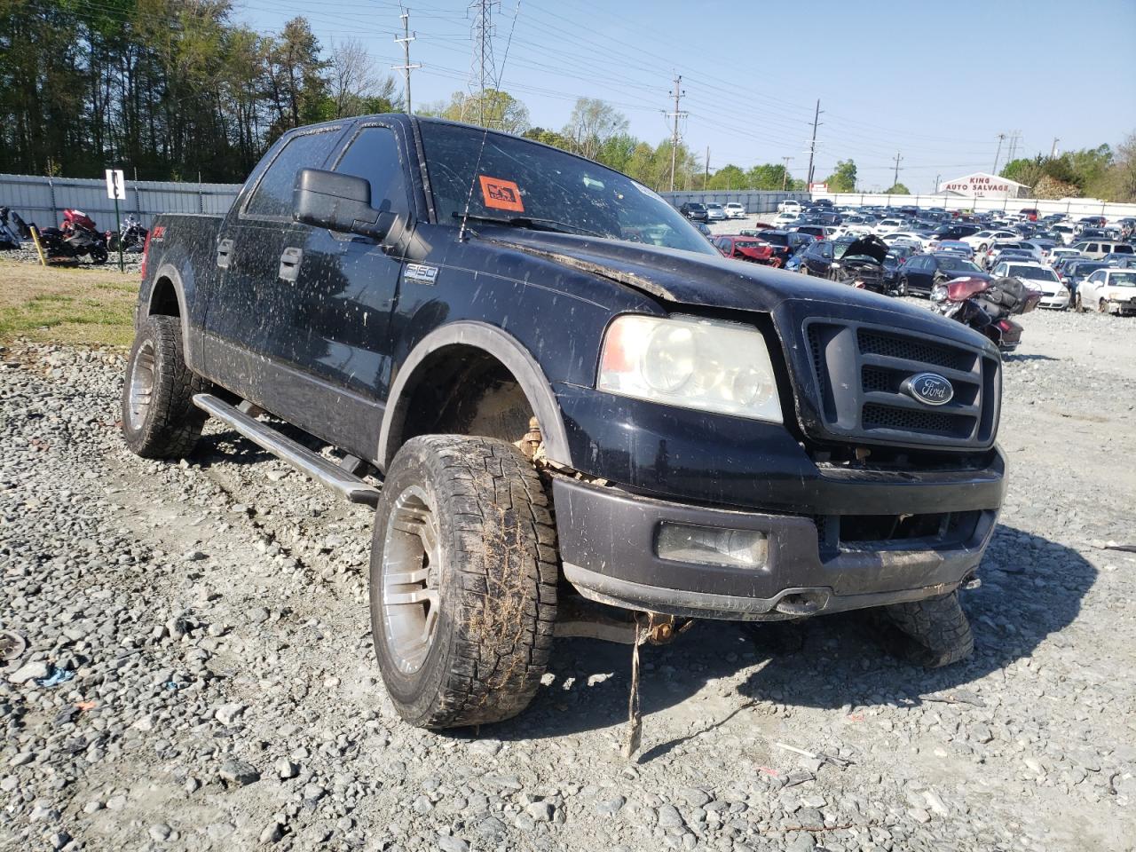 FORD F150 SUPER 2004 with VIN 1FTPW14564FA12584 - Photo from auction