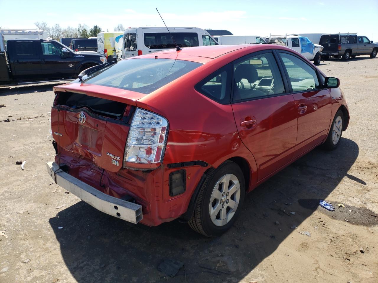 Photo 4 from auction – 2008 TOYOTA PRIUS with VIN JTDKB20U183320035