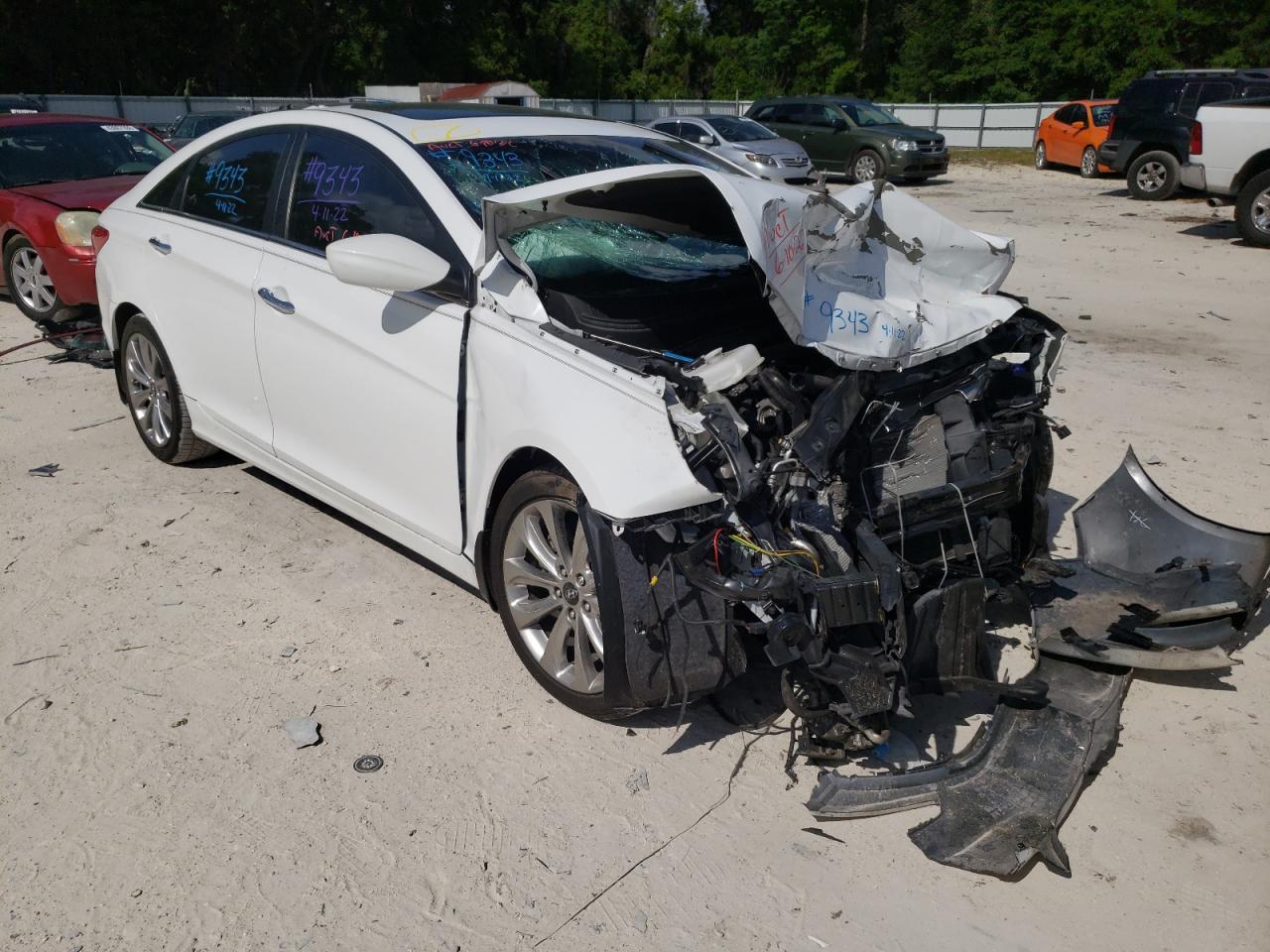 Photo 1 from auction – 2013 HYUNDAI SONATA SE with VIN 5NPEC4AC1DH606784