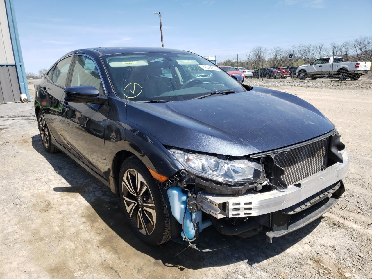 HONDA CIVIC EXL 2016 with VIN 19XFC1F76GE216190 - Photo from auction