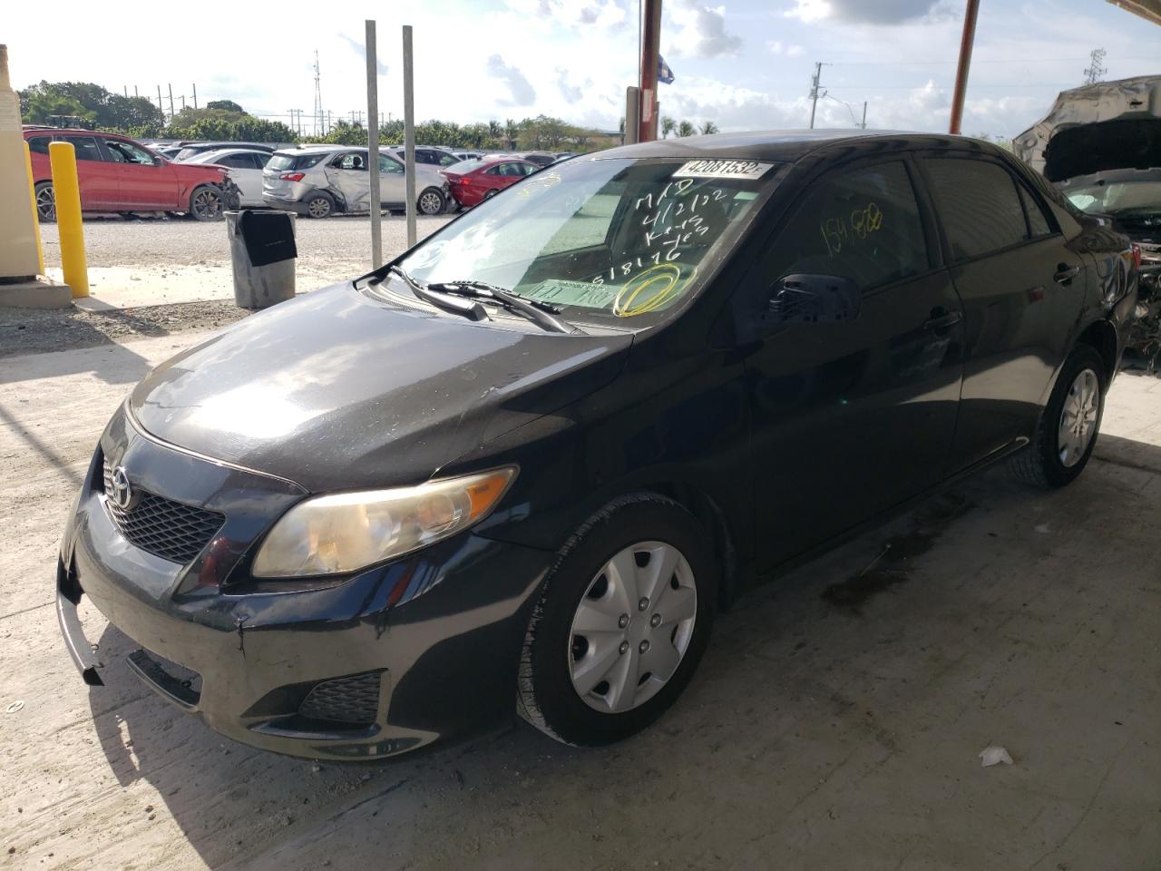 Photo 2 from auction – 2010 TOYOTA COROLLA BA with VIN 2T1BU4EE6AC518176