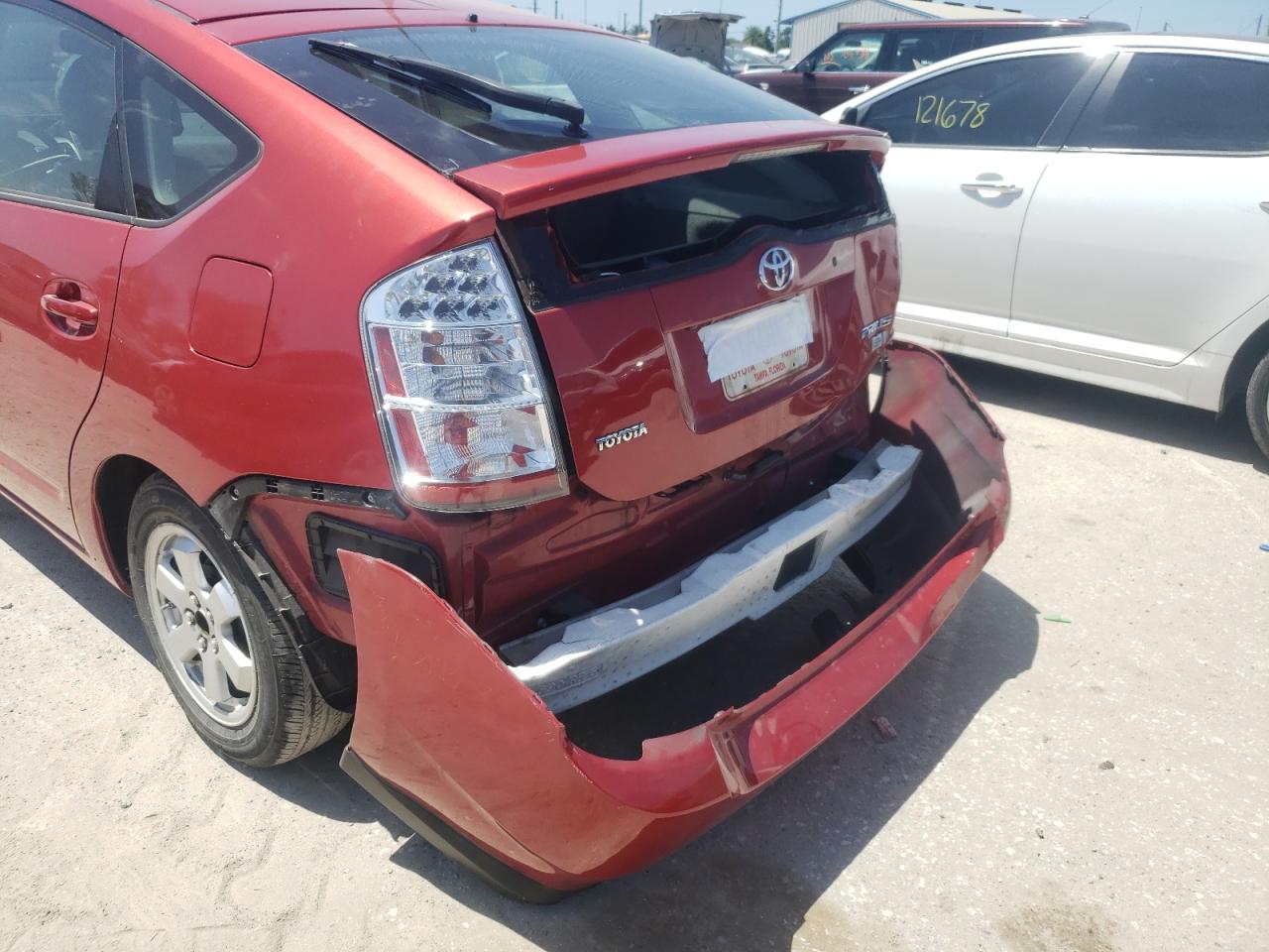 Photo 9 from auction – 2006 TOYOTA PRIUS with VIN JTDKB20U467064334