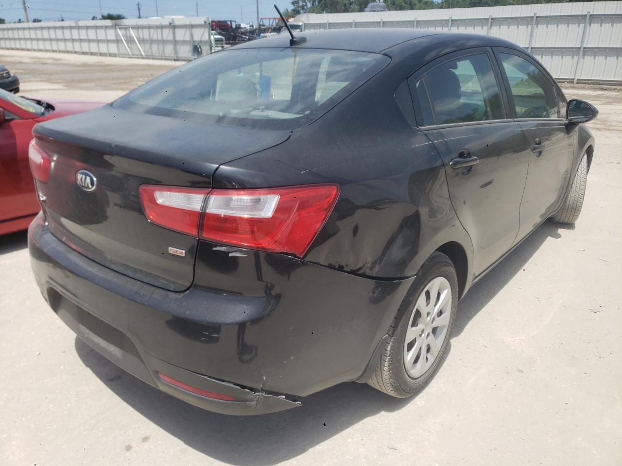 Photo 4 from auction – 2015 KIA RIO LX with VIN KNADM4A32F6501125