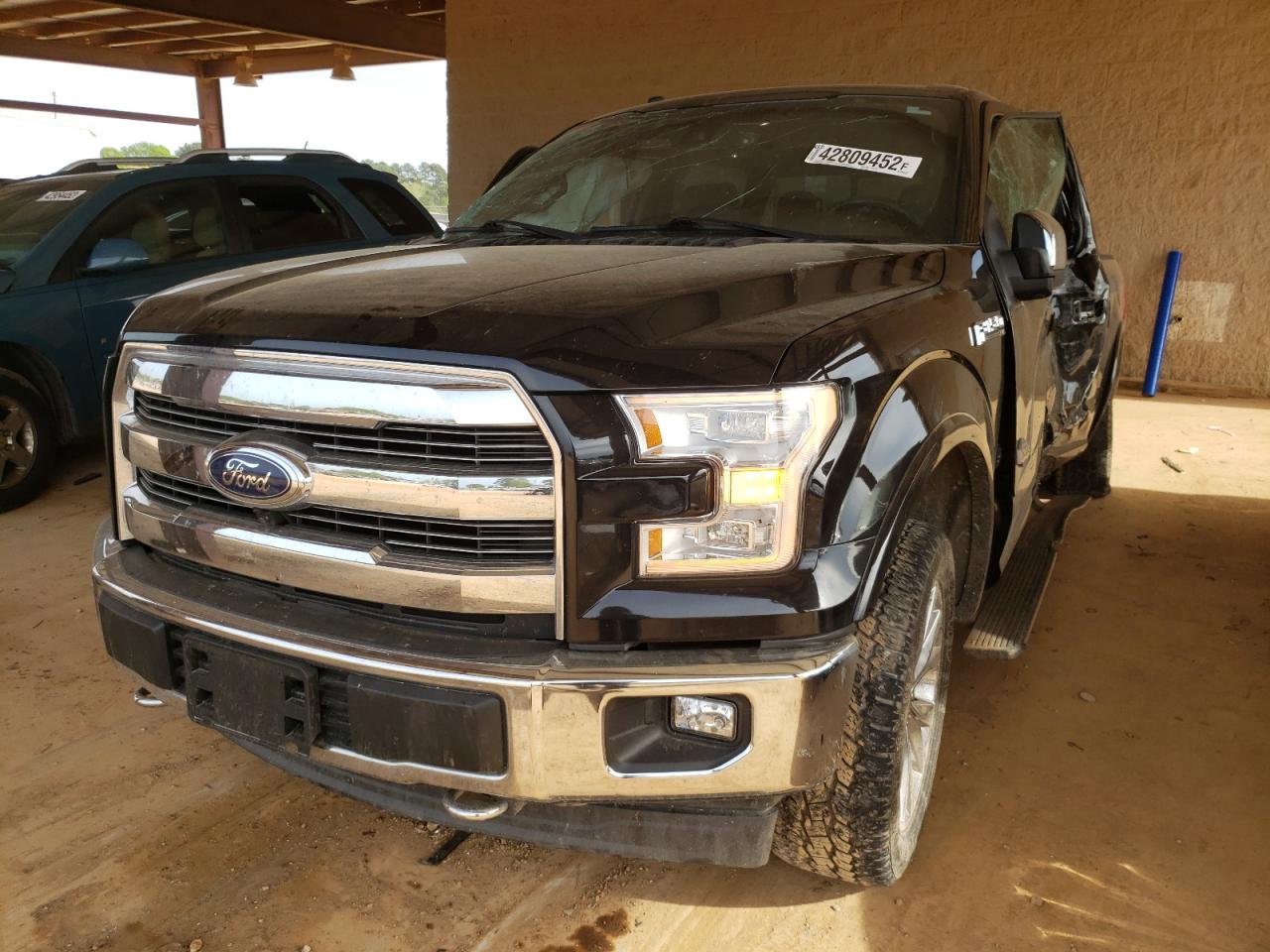 Photo 2 from auction – 2017 FORD F150 SUPER with VIN 1FTEW1EF7HFC42459