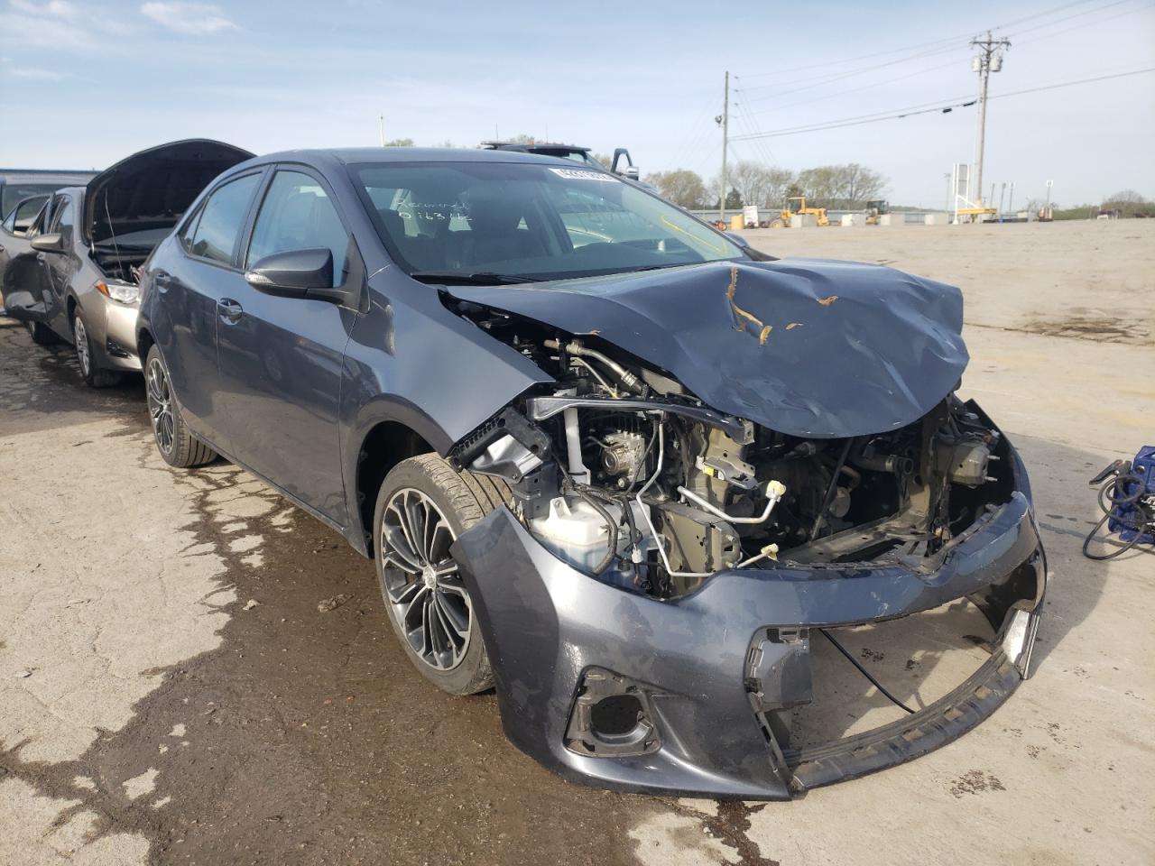 TOYOTA COROLLA L 2016 with VIN 5YFBURHE0GP524122 - Photo from auction