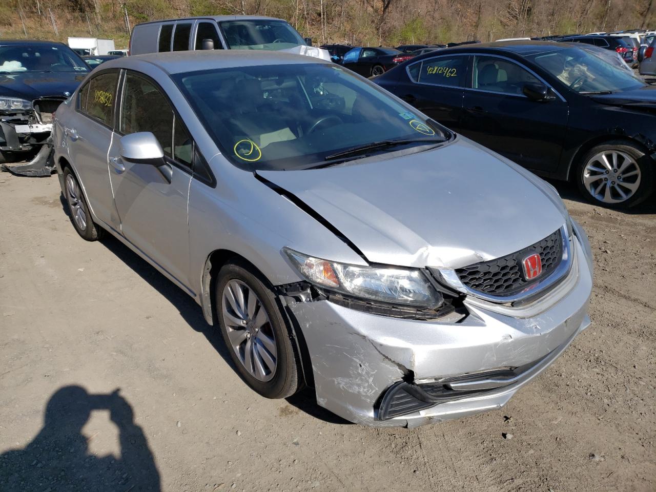 Photo 1 from auction – 2013 HONDA CIVIC LX with VIN 2HGFB2F53DH531490