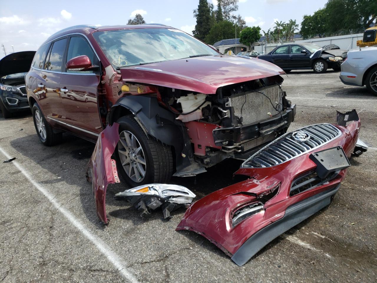 BUICK ENCLAVE 2016 with VIN 5GAKRAKDXGJ343473 - Photo from auction
