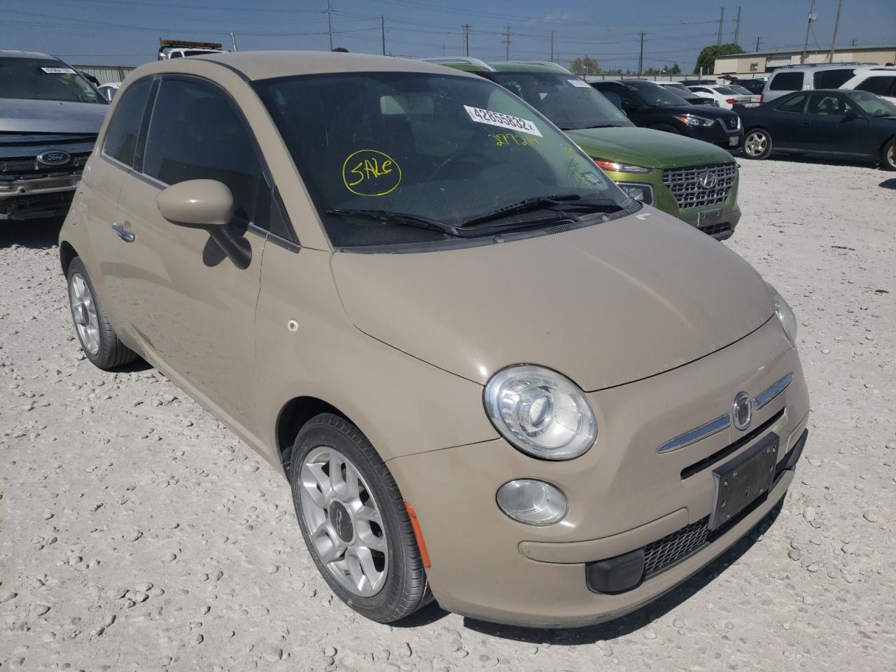 FIAT 500 POP 2012 with VIN 3C3CFFARXCT277214 - Photo from auction