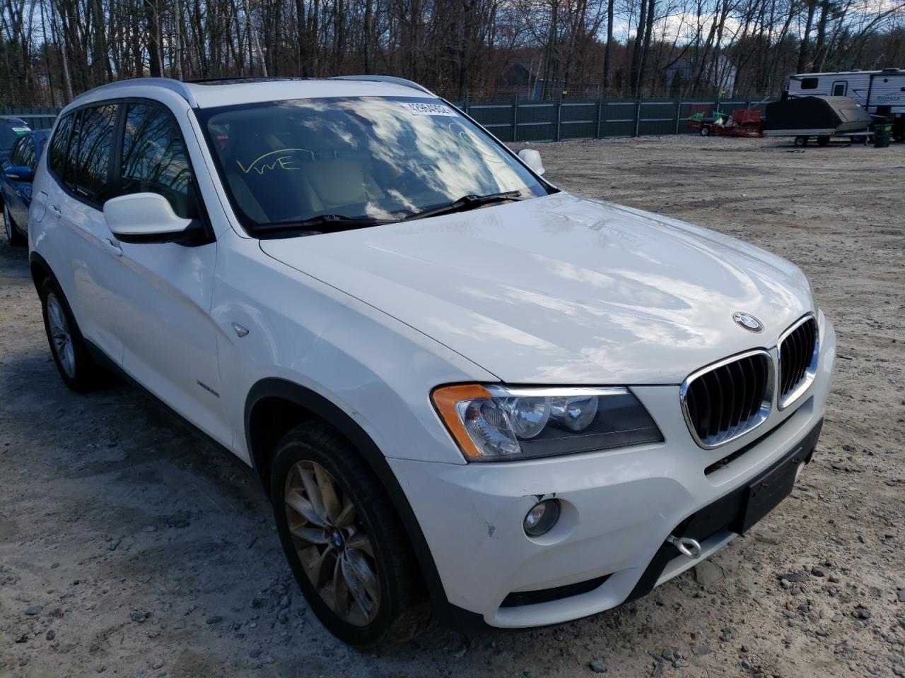 BMW X3 XDRIVE2 2013 with VIN 5UXWX9C56D0A14252 - Photo from auction