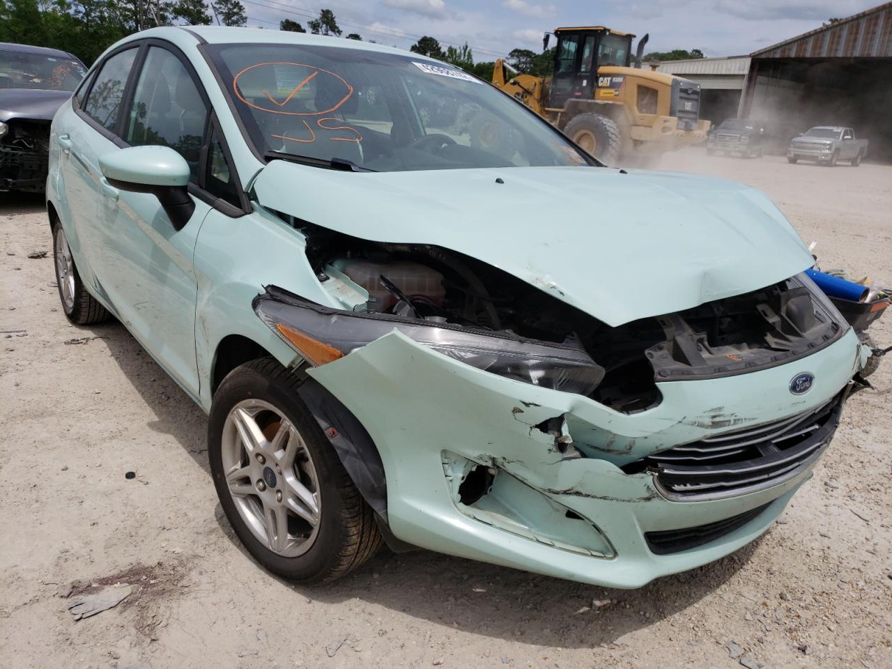 FORD FIESTA 2019 with VIN 3FADP4BJ4KM153125 - Photo from auction