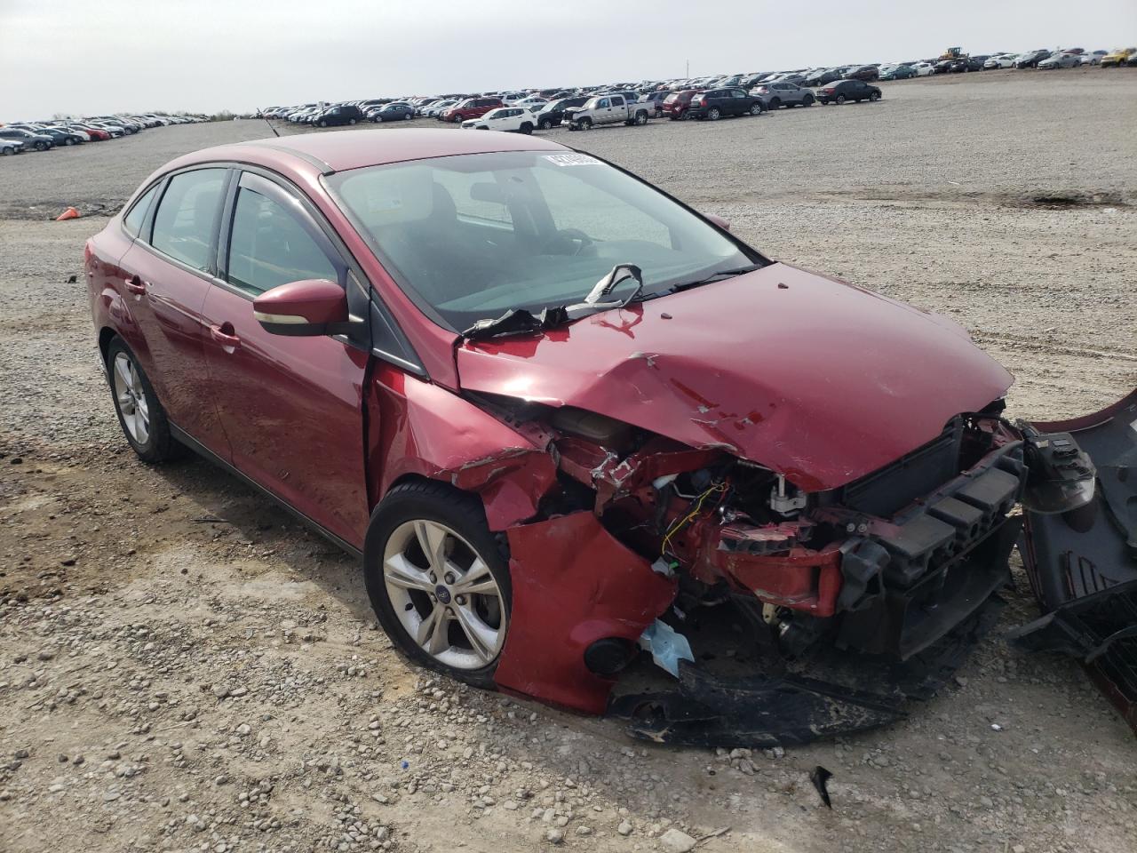 FORD FOCUS SE 2014 with VIN 1FADP3F23EL296330 - Photo from auction
