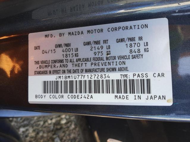 Photo 10 from auction – 2015 MAZDA 3 SPORT with VIN JM1BM1U77F1272834