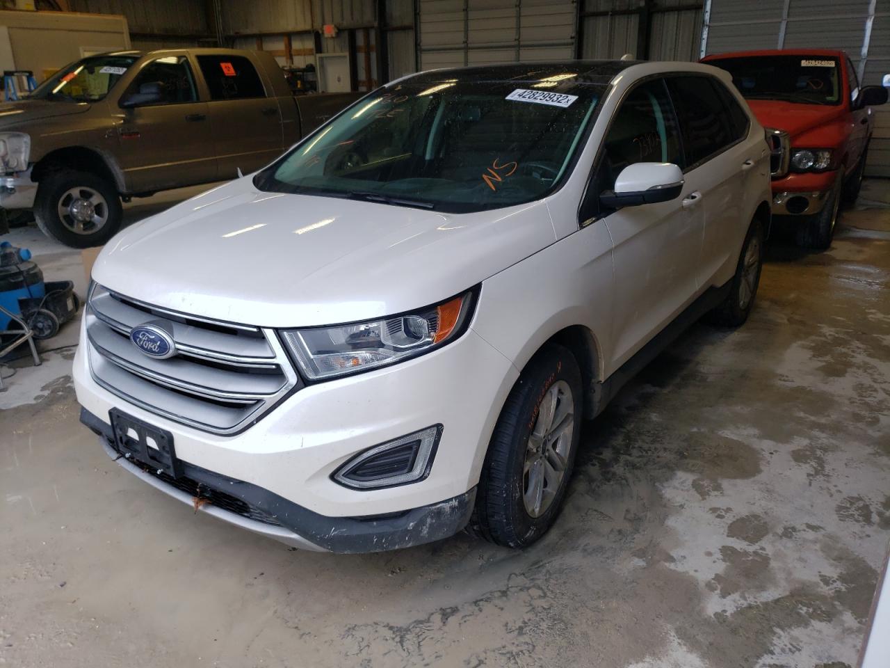 Photo 2 from auction – 2015 FORD EDGE SEL with VIN 2FMTK4J86FBB81417