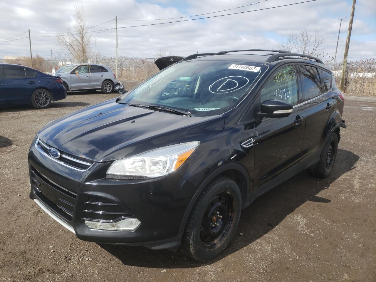 Photo 2 from auction – 2013 FORD ESCAPE SEL with VIN 1FMCU9H99DUD89711