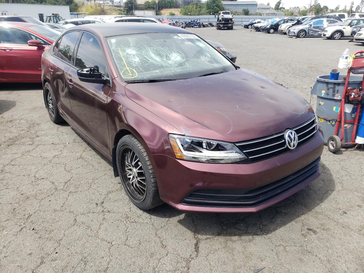 VOLKSWAGEN JETTA S 2017 with VIN 3VW167AJ5HM285156 - Photo from auction