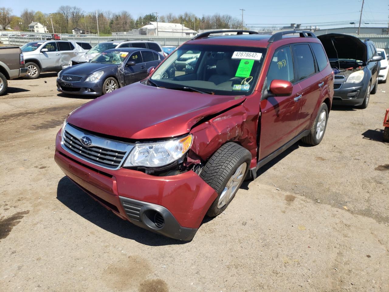 Photo 2 from auction – 2010 SUBARU FORESTER 2 with VIN JF2SH6CC4AH800699