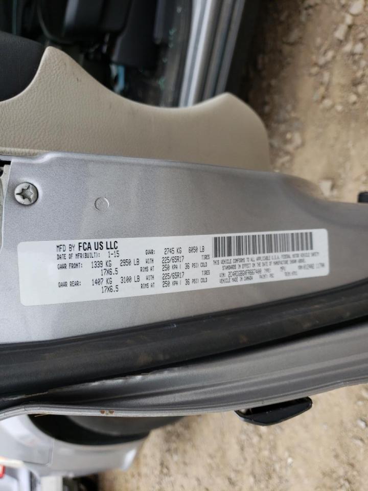 Photo 10 from auction – 2015 DODGE GRAND CARA with VIN 2C4RDGBGXFR667400