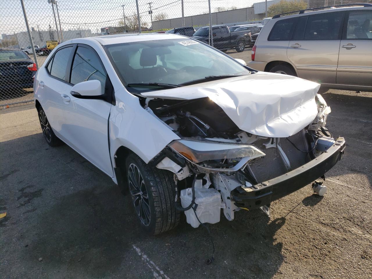 TOYOTA COROLLA L 2014 with VIN 2T1BURHE8EC109188 - Photo from auction