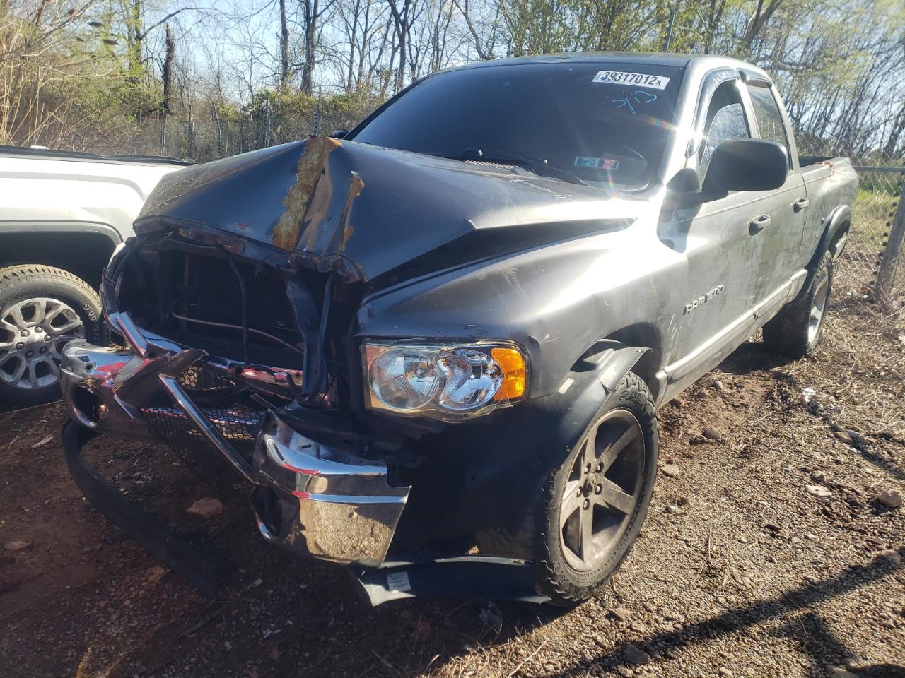 Photo 2 from auction – 2003 DODGE RAM 1500 S with VIN 1D7HU18D03J650990