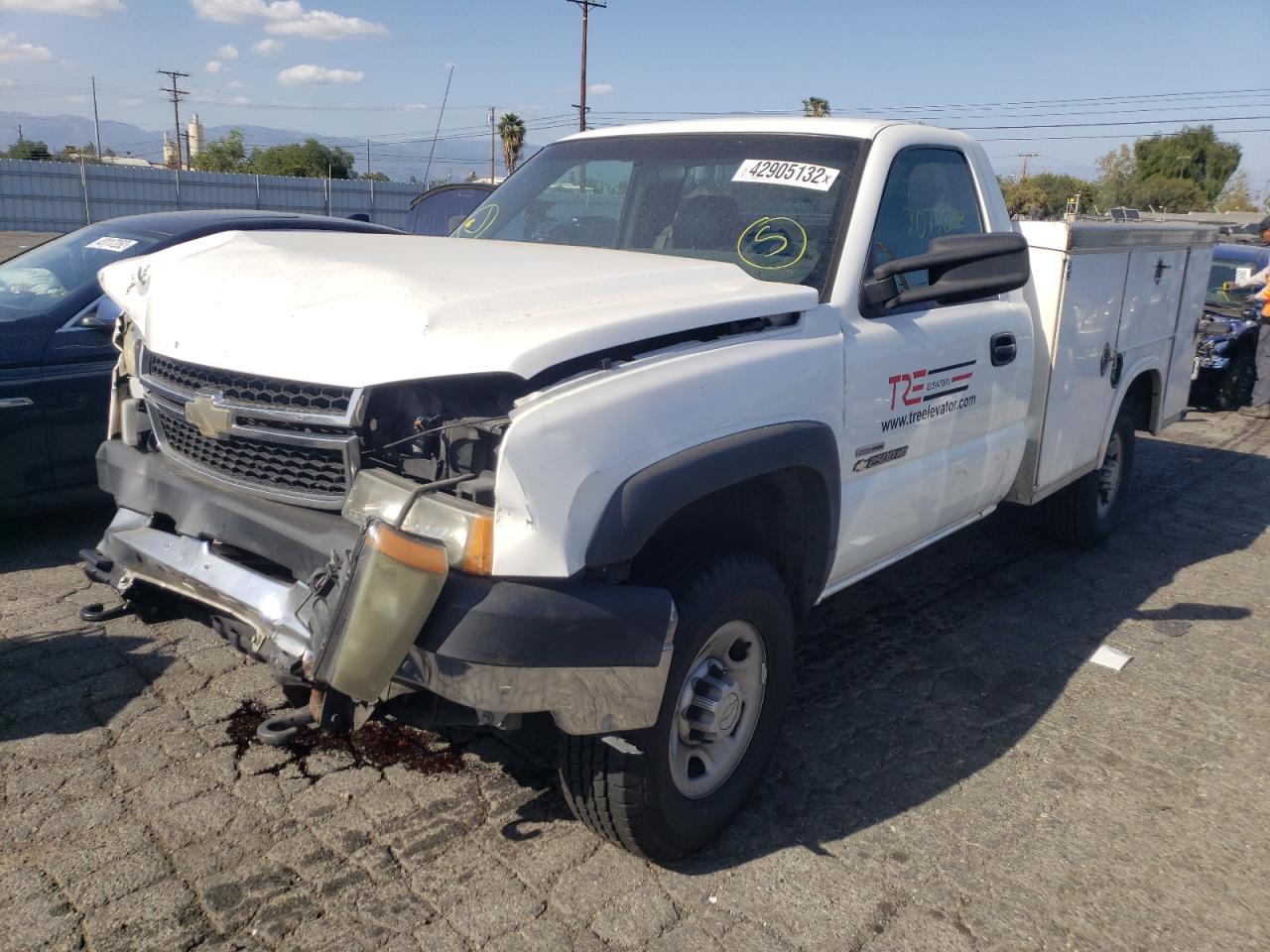 Photo 2 from auction – 2007 CHEVROLET SILVERADO with VIN 1GBHC24D07E158178