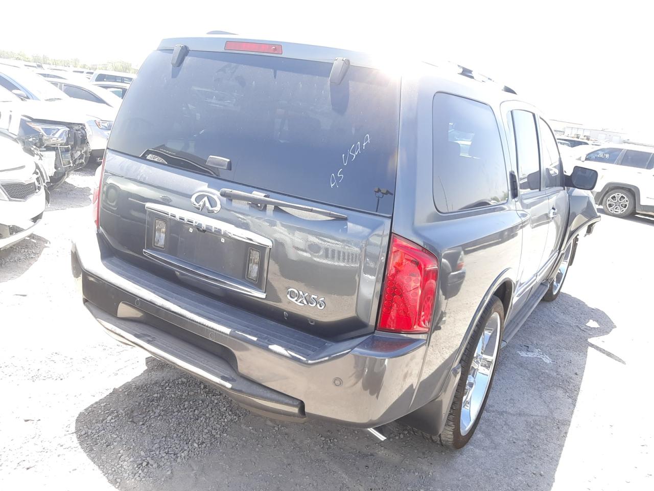 Photo 4 from auction – 2008 INFINITI QX56 with VIN 5N3AA08D58N906798