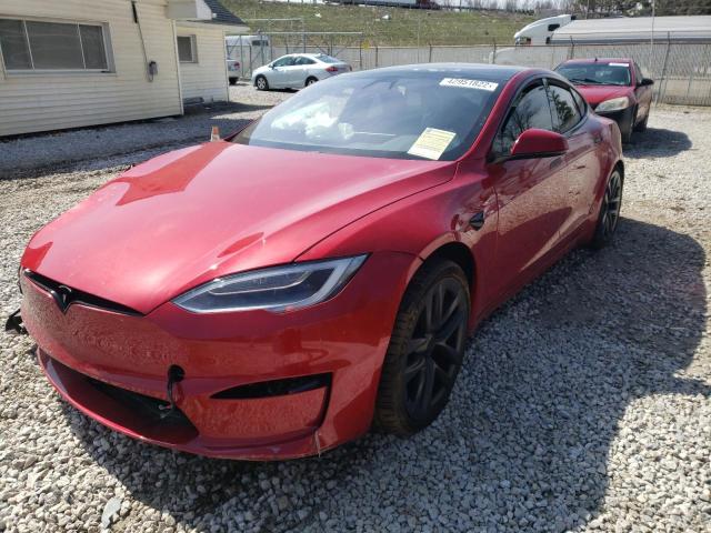 Photo 2 from auction – 2021 TESLA MODEL S with VIN 5YJSA1E69MF437947