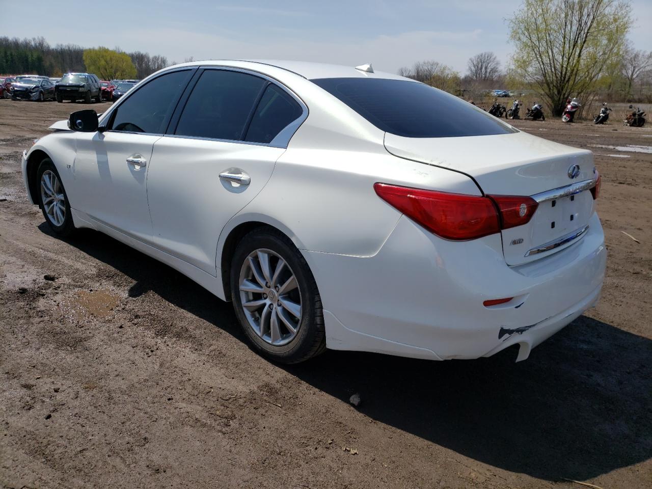 Photo 3 from auction – 2014 INFINITI Q50 BASE with VIN JN1BV7AR0EM699567