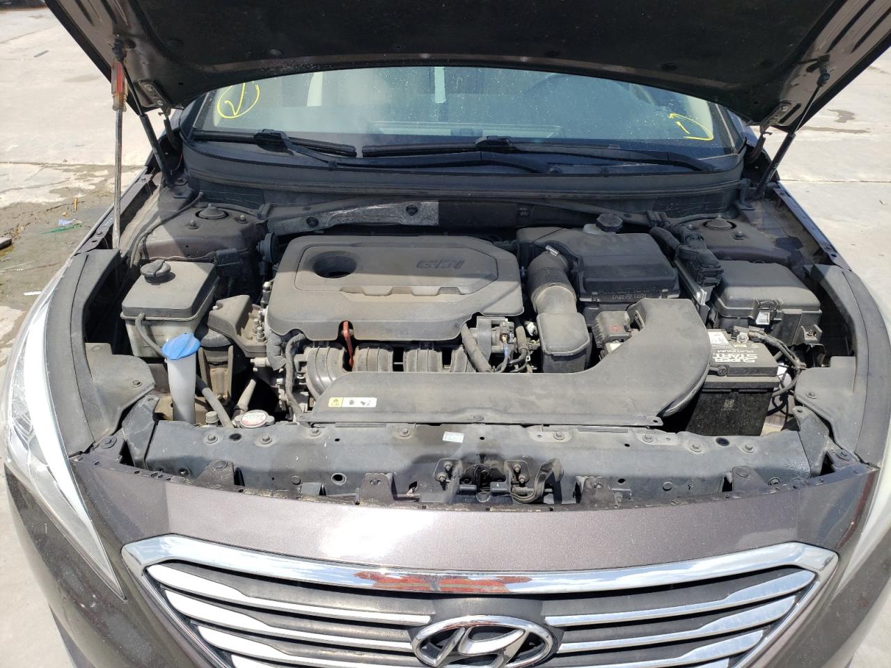 Photo 7 from auction – 2016 HYUNDAI SONATA SE with VIN 5NPE24AF3GH375985