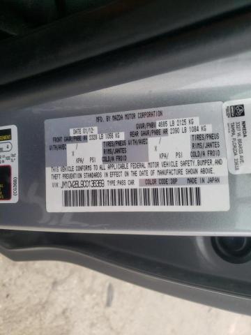 Photo 10 from auction – 2012 MAZDA 5 with VIN JM1CW2BL9C0136369