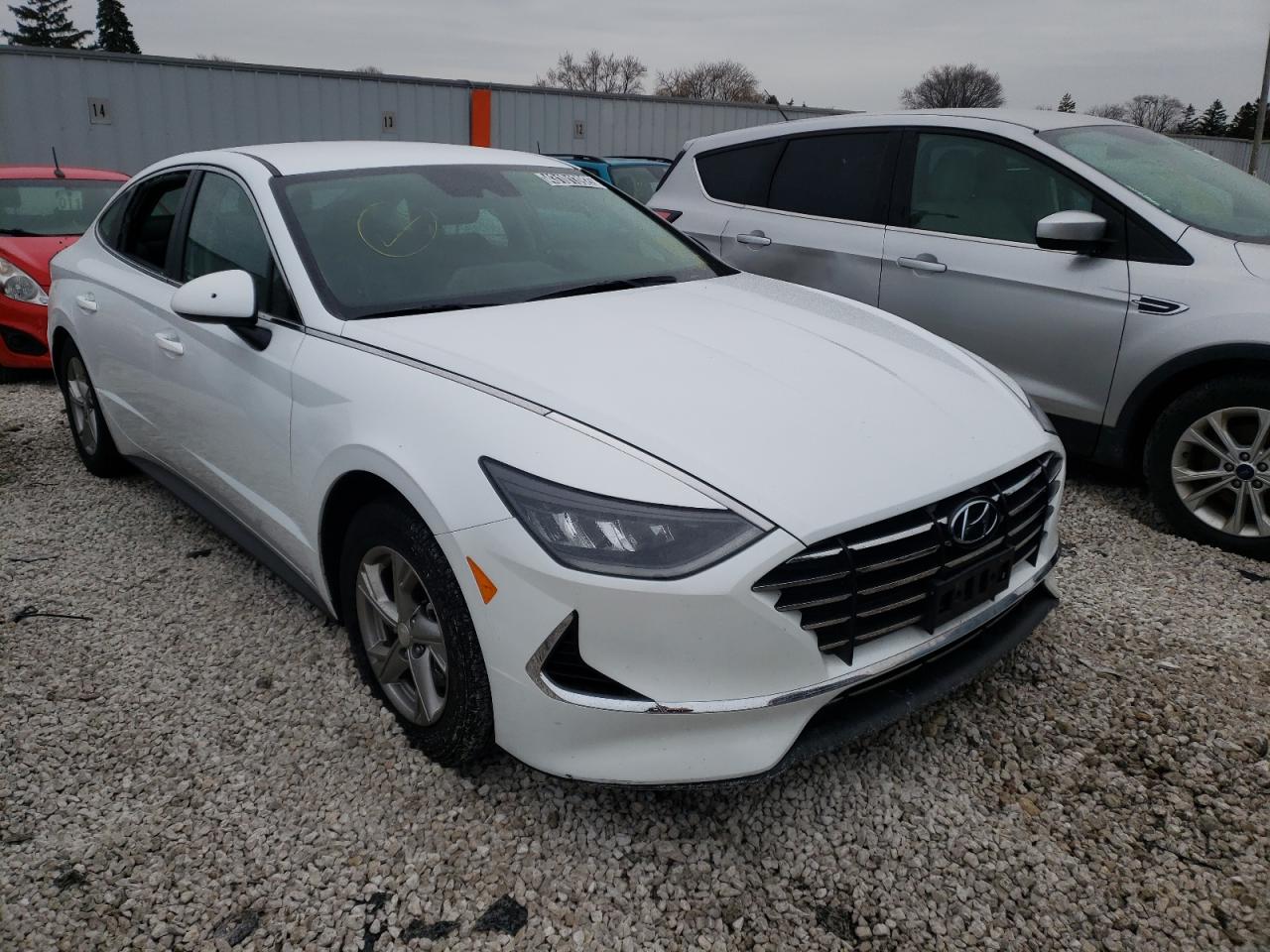 HYUNDAI SONATA SE 2021 with VIN 5NPEG4JA0MH112404 - Photo from auction