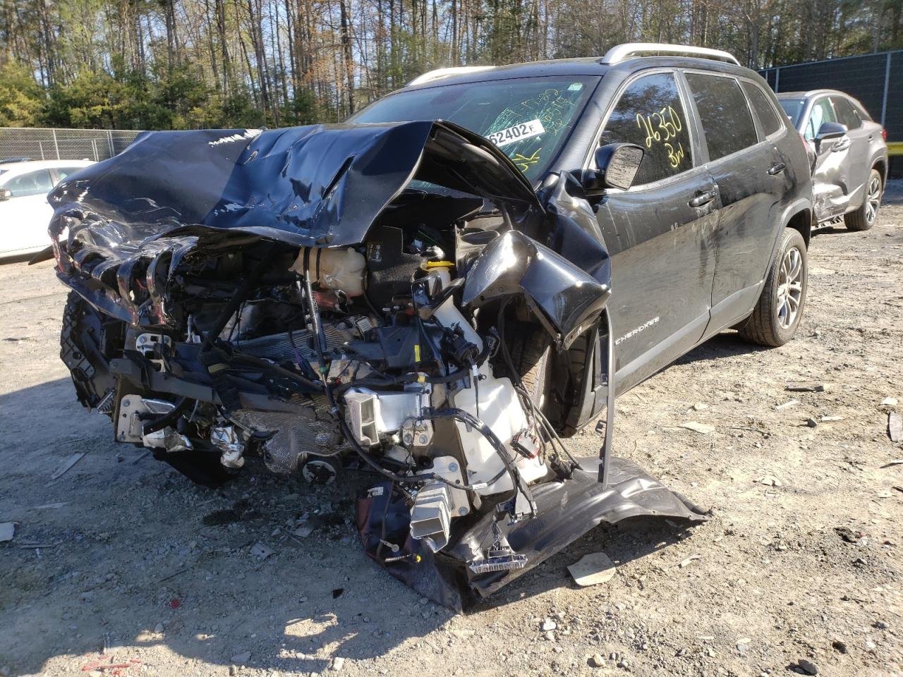 Photo 2 from auction – 2020 JEEP CHEROKEE L with VIN 1C4PJLLBXLD542598