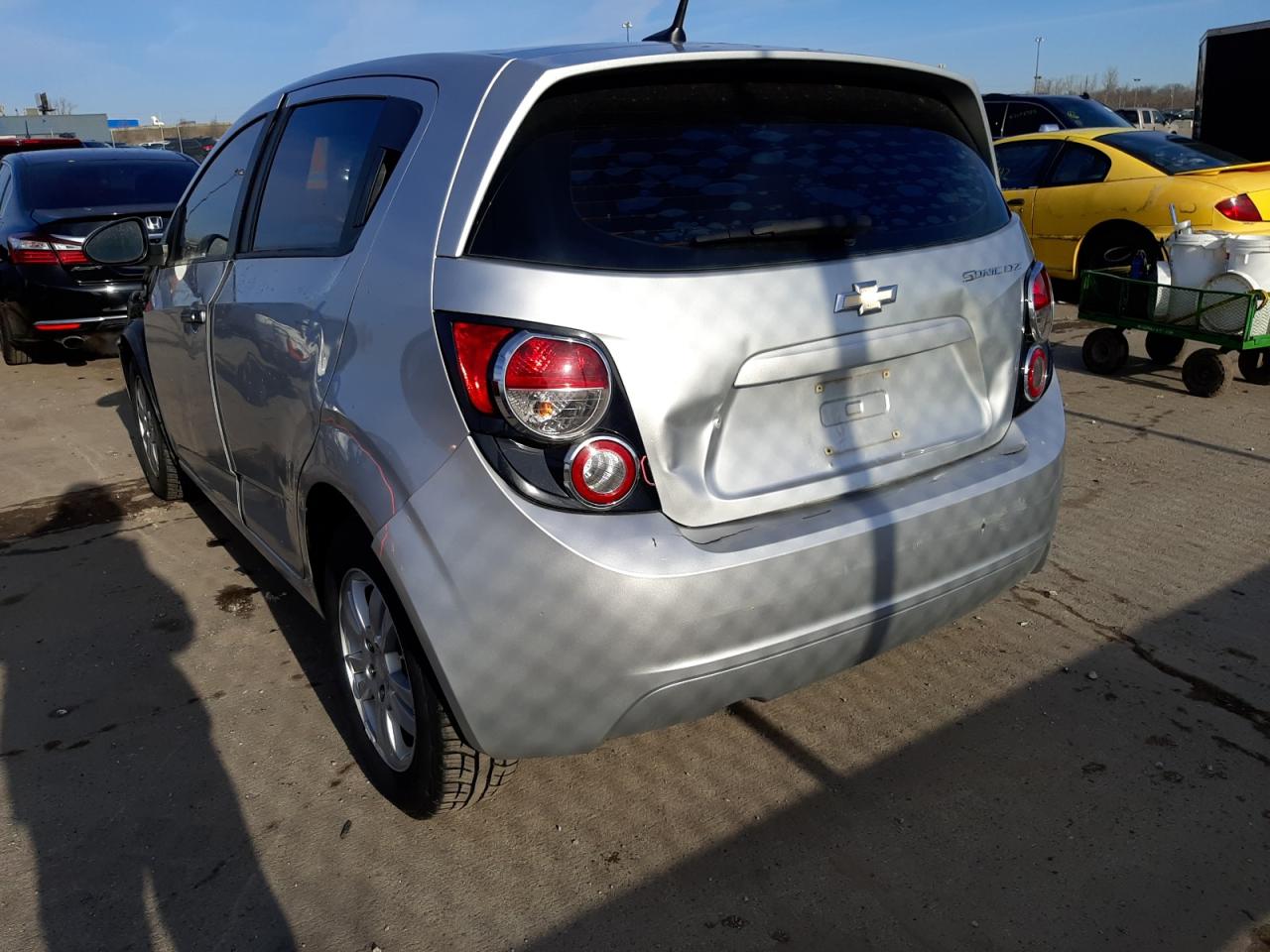 Фото 3 с аукциона – 2012 CHEVROLET SONIC LS с VIN 1G1JB6SH1C4199067