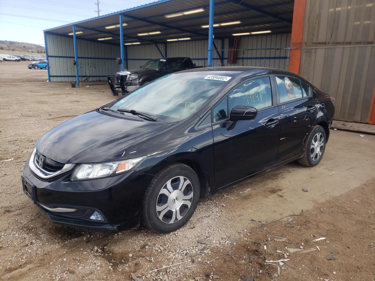 Photo 2 from auction – 2014 HONDA CIVIC HYBR with VIN 19XFB4F26EE200528
