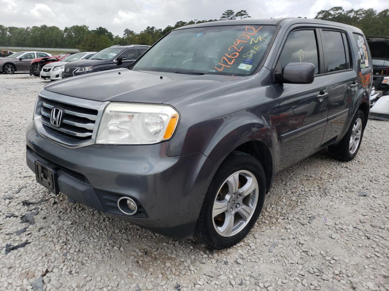Photo 2 from auction – 2012 HONDA PILOT EXL with VIN 5FNYF3H54CB039506