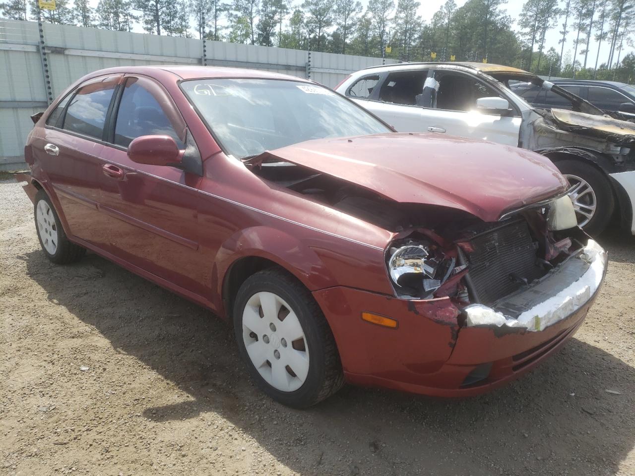 SUZUKI FORENZA BA 2008 with VIN KL5JD56Z08K734560 - Photo from auction