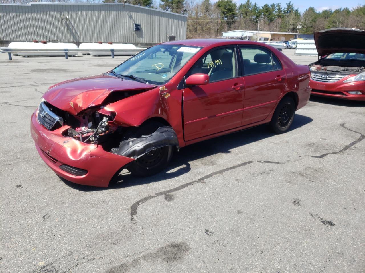 Photo 2 from auction – 2008 TOYOTA COROLLA CE with VIN 2T1BR32E18C929639