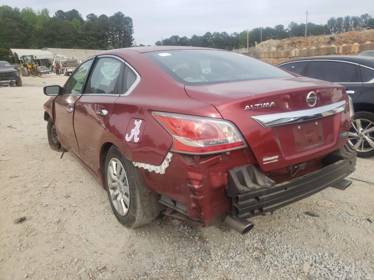 Photo 3 from auction – 2014 NISSAN ALTIMA 2.5 with VIN 1N4AL3AP4EC429355