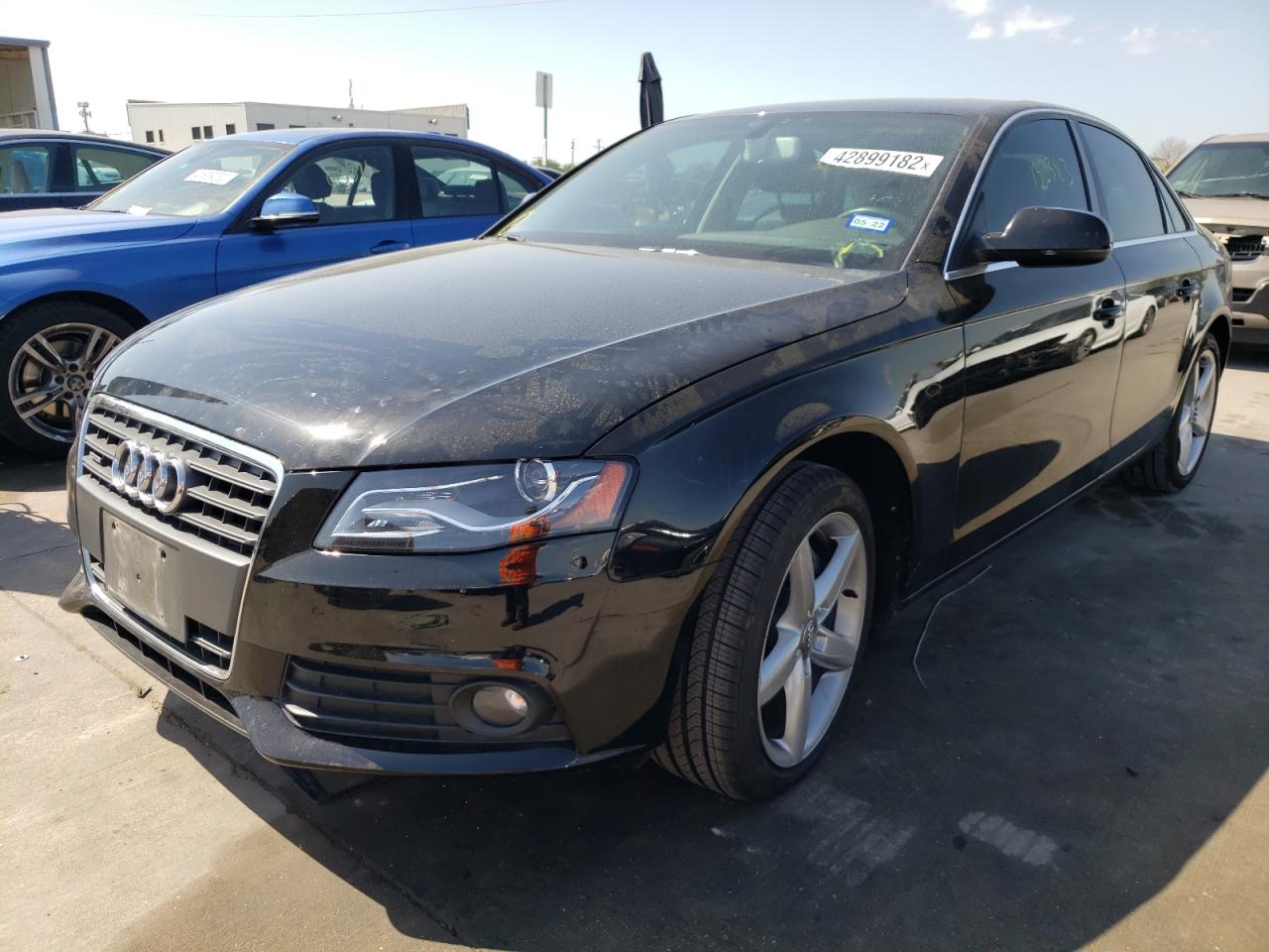 Photo 2 from auction – 2012 AUDI A4 PREMIUM with VIN WAUBFAFL4CN005253