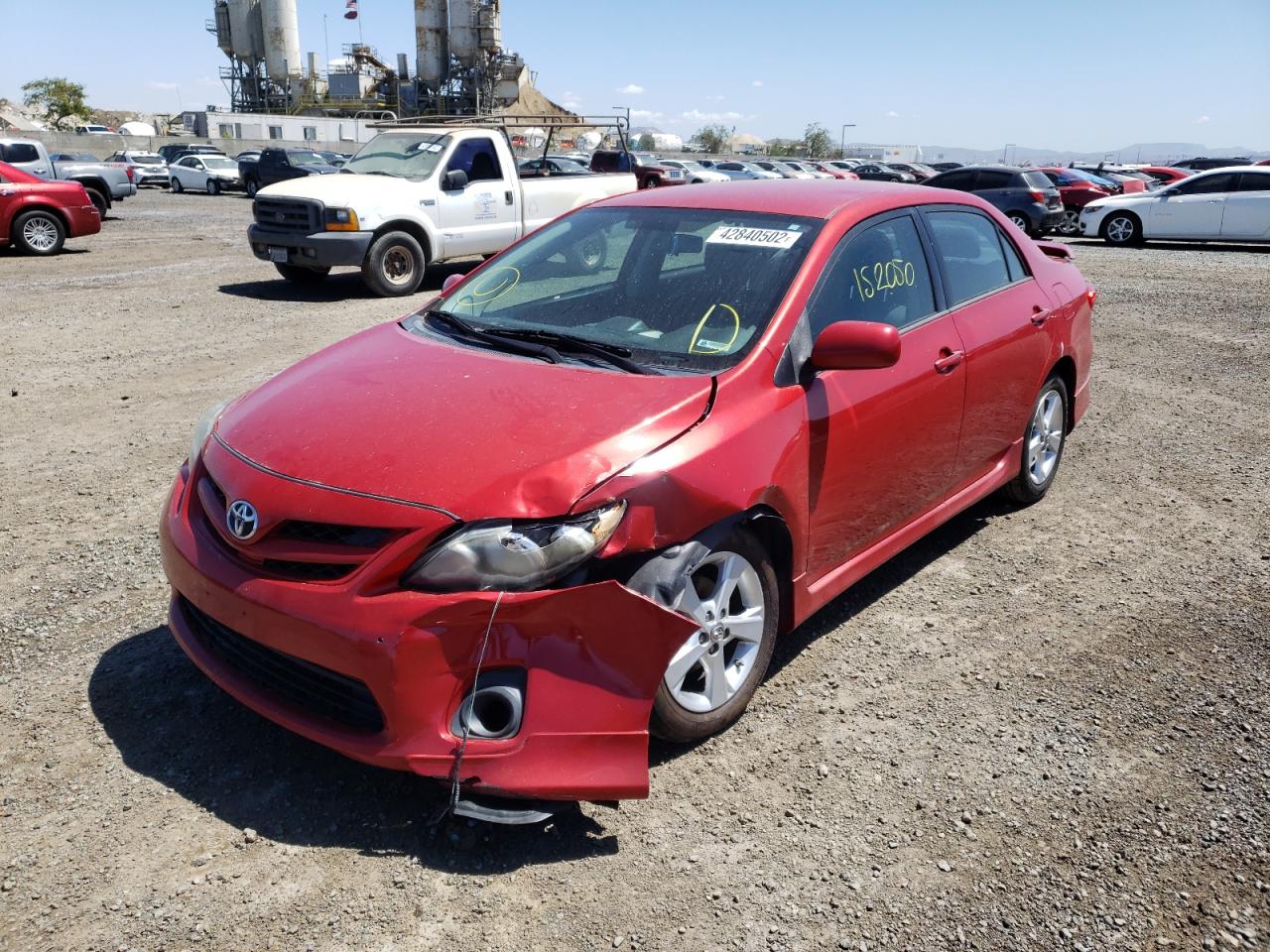 Photo 2 from auction – 2013 TOYOTA COROLLA BA with VIN 2T1BU4EE3DC004192