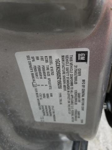 Photo 10 from auction – 2009 CHEVROLET silverado with VIN 1GCEK29029Z156239