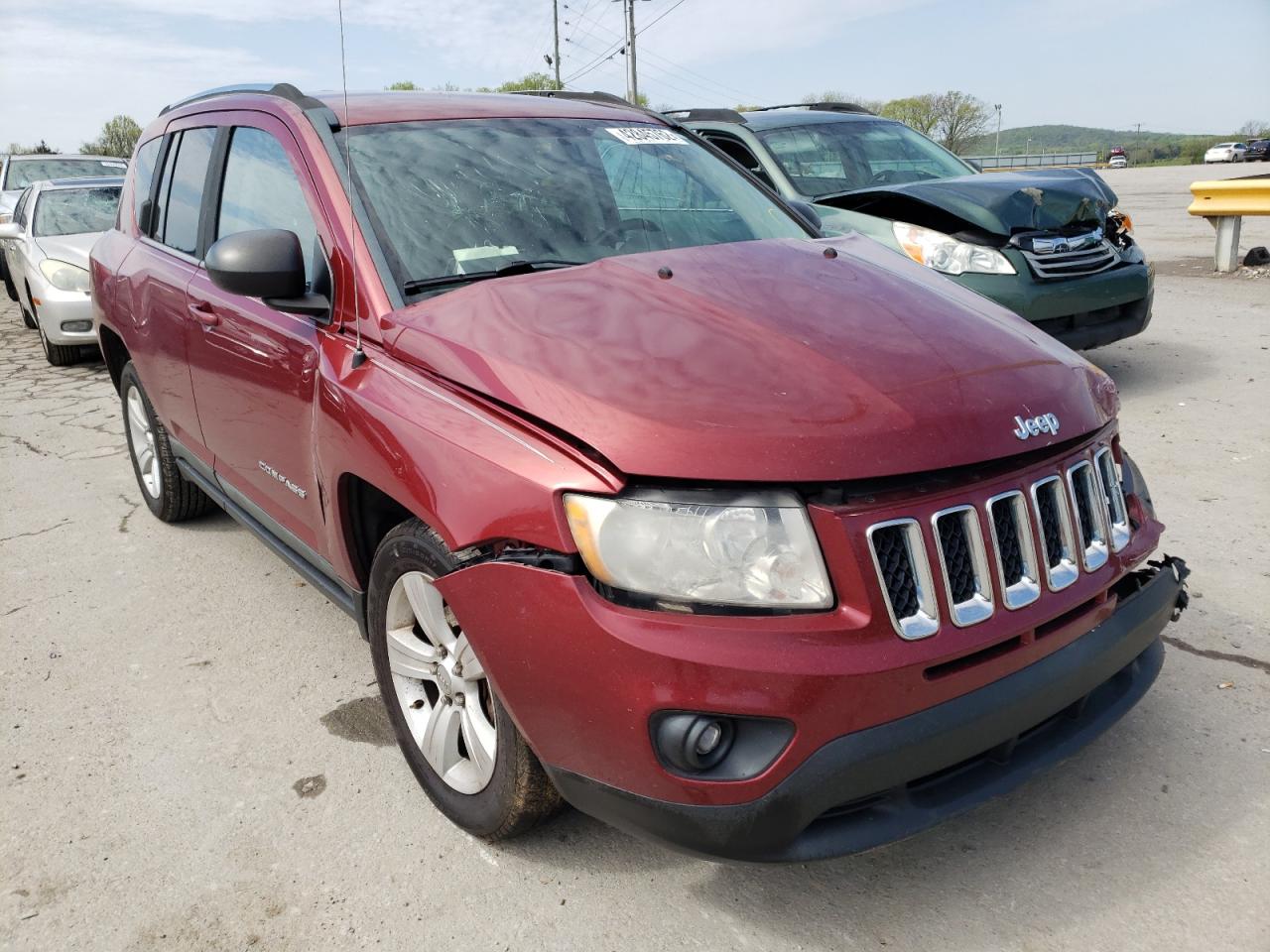 JEEP COMPASS SP 2011 with VIN 1J4NT1FBXBD139666 - Photo from auction