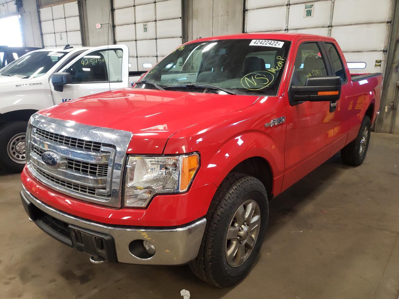 Photo 2 from auction – 2014 FORD F150 SUPER with VIN 1FTFX1ETXEFC28591