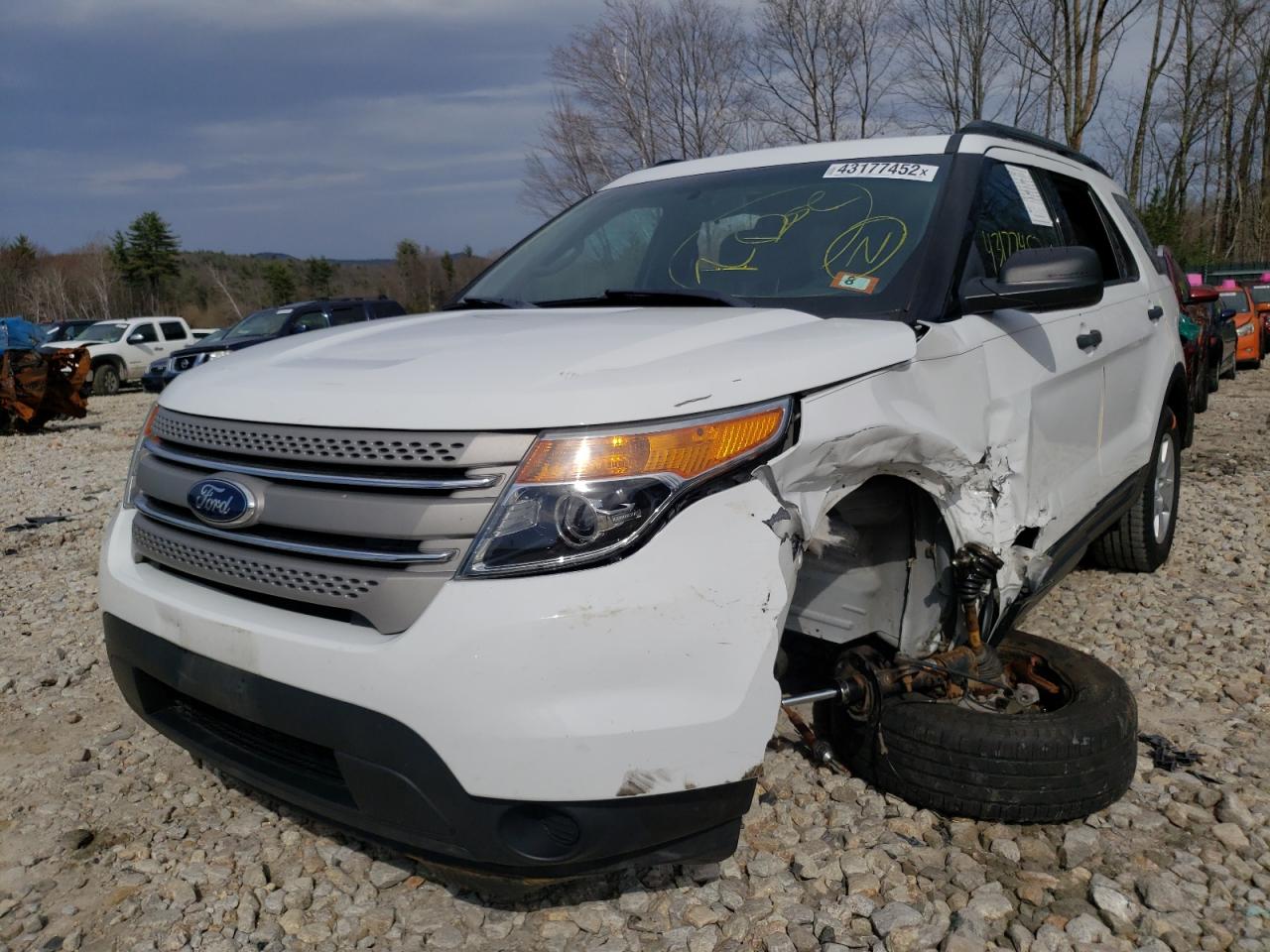 Photo 2 from auction – 2014 FORD EXPLORER with VIN 1FM5K7B80EGA94998