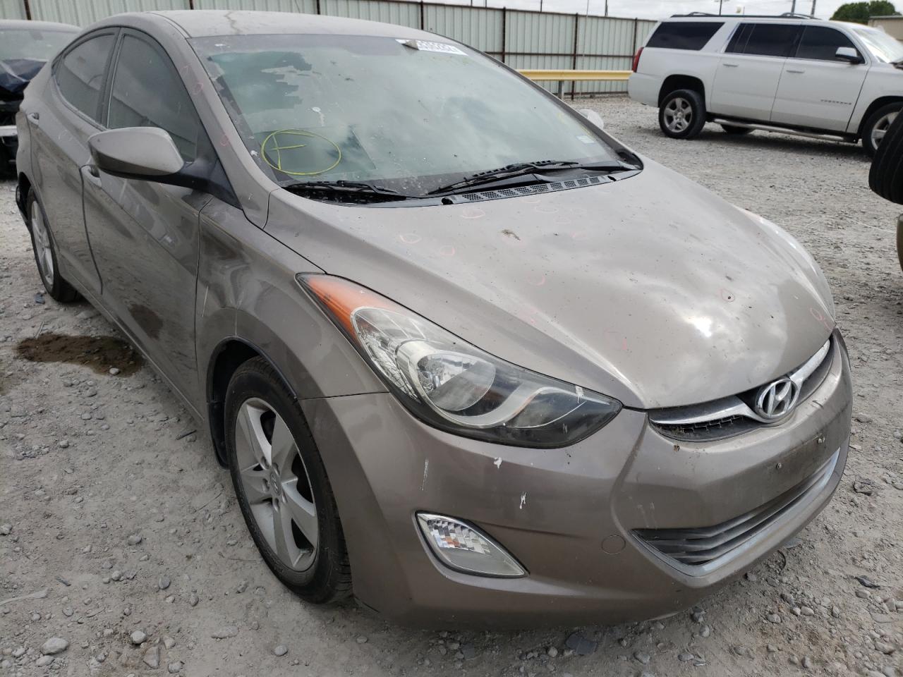 HYUNDAI ELANTRA GL 2012 with VIN 5NPDH4AE3CH134262 - Photo from auction