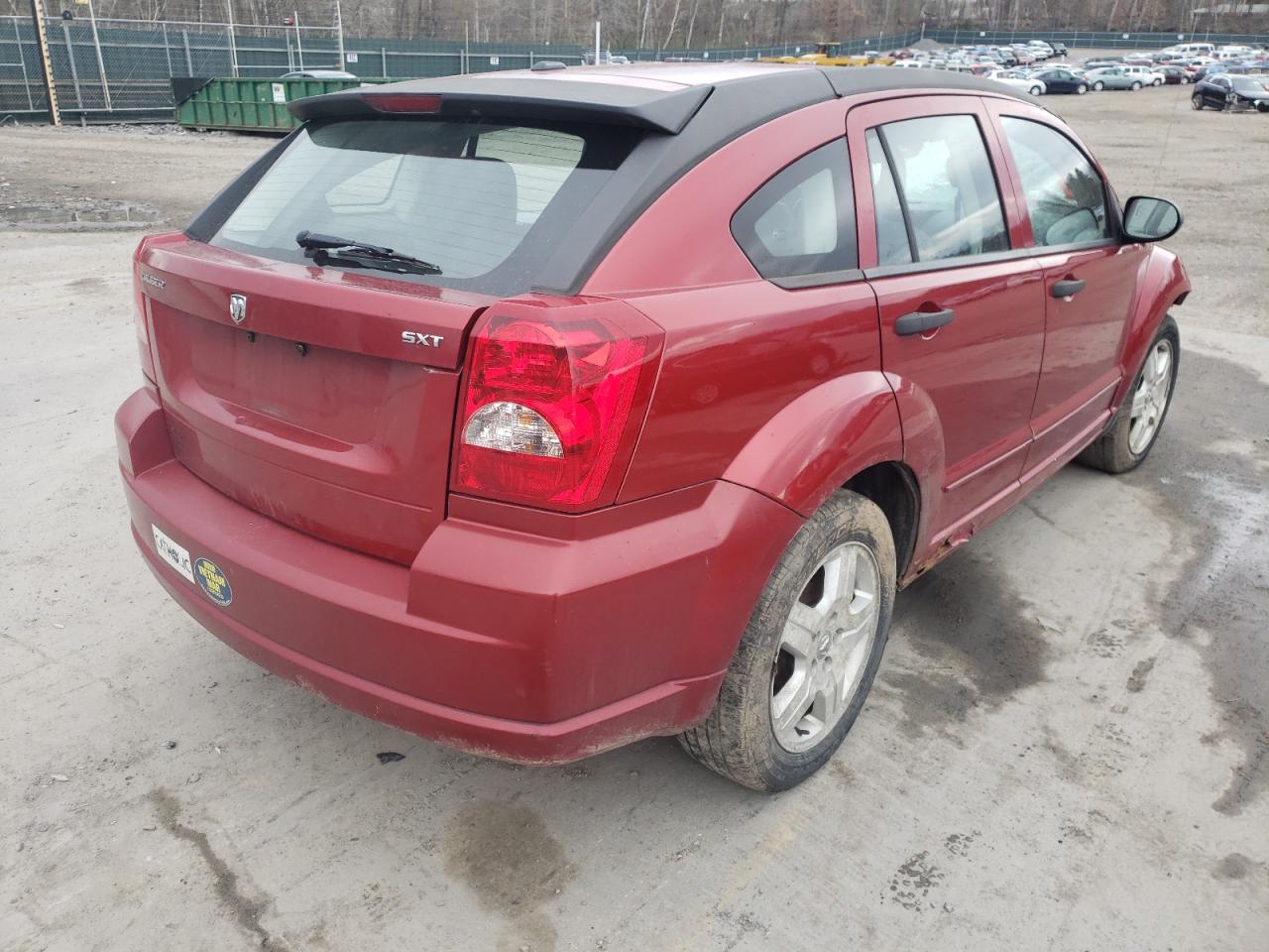 Photo 4 from auction – 2007 DODGE CALIBER SX with VIN 1B3HB48B87D301159