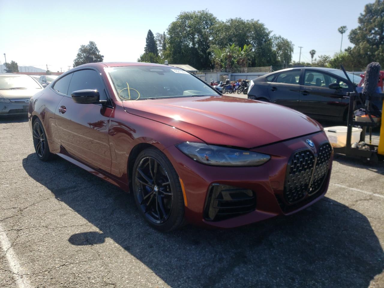 BMW M440I 2022 with VIN WBA83AP00NCH69402 - Photo from auction