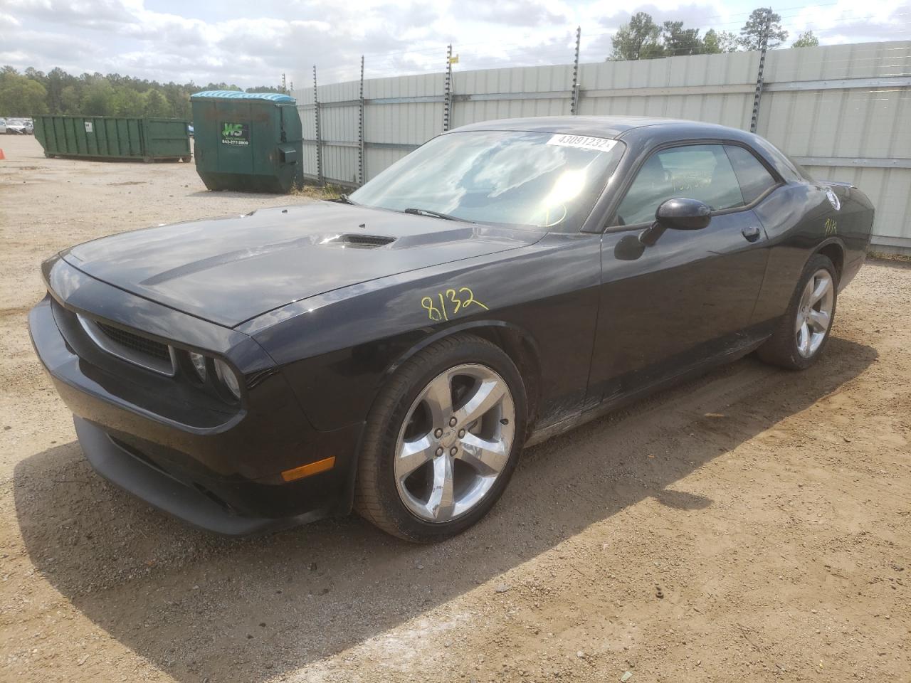 Photo 2 from auction – 2013 DODGE CHALLENGER with VIN 2C3CDYAG5DH500625
