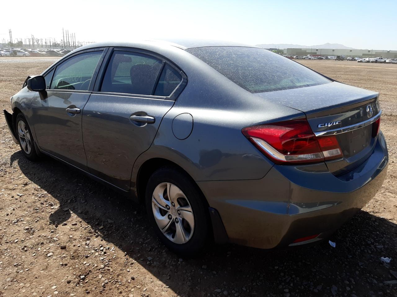 Photo 3 from auction – 2013 HONDA CIVIC LX with VIN 19XFB2F56DE084969