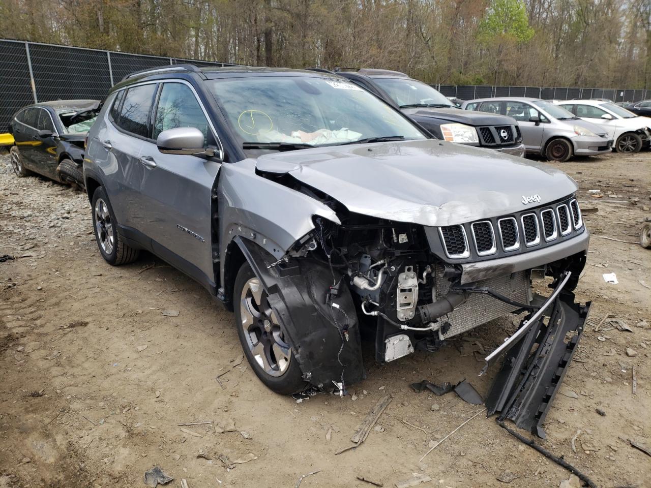 JEEP COMPASS LI 2020 with VIN 3C4NJCCB1LT211149 - Photo from auction
