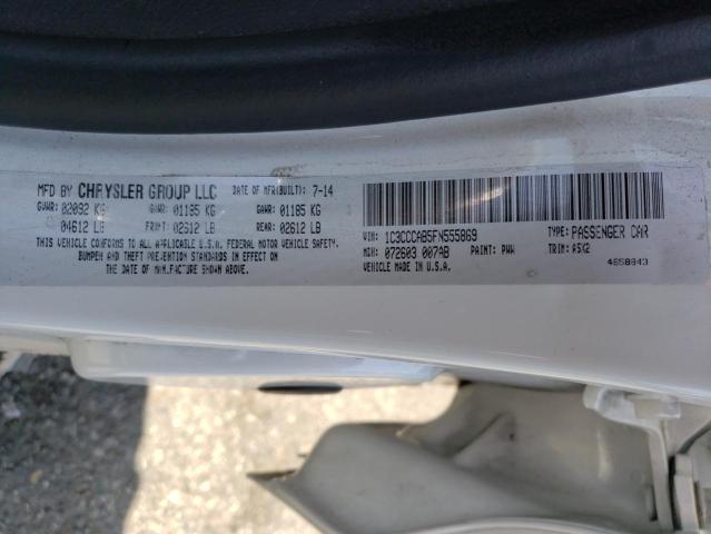 Photo 10 from auction – 2015 CHRYSLER 200 LIMITE with VIN 1C3CCCAB5FN555869